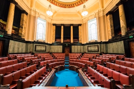 Chamber in London County Hall 